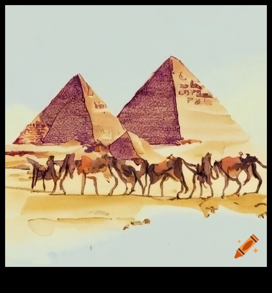 Pyramids in Paint Μια διαχρονική απεικόνιση των αιγυπτιακών μνημείων 3 Pyramids in Paint: Depicting Monuments in Egyptian Art