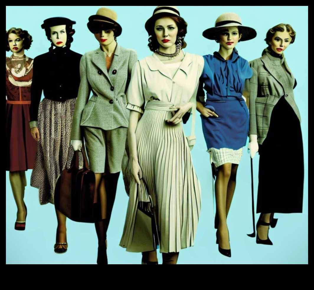 Decades of Style: Vintage outfits for a Fashion Time Capsule